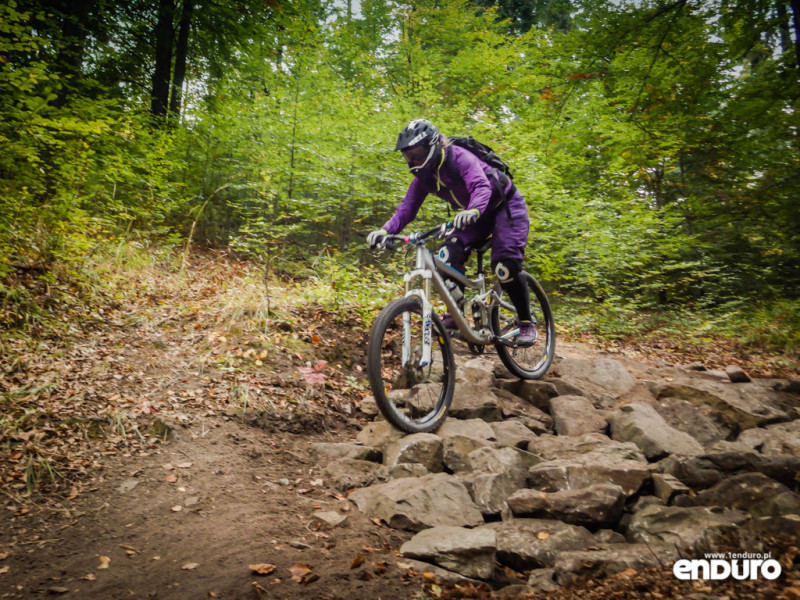 Ścieżki Enduro Trails Bielsko - Stary Zielony rockgarden