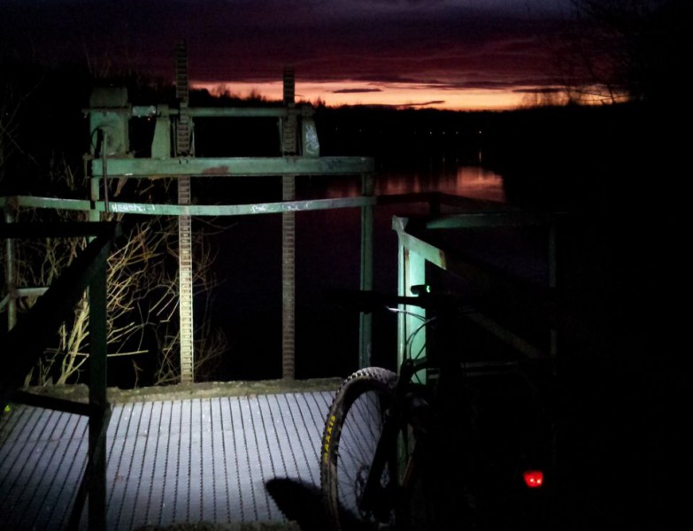 Night-ride na rowerze