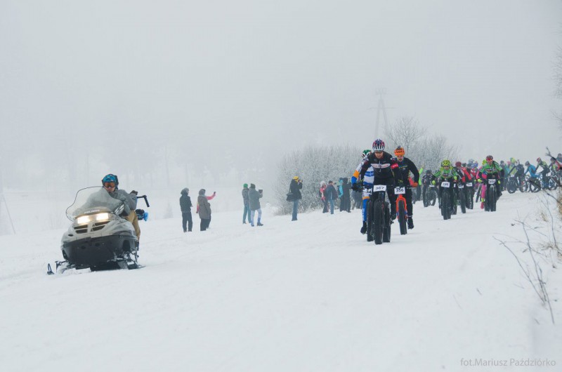 Fat Bike Race Góry Stołowe start