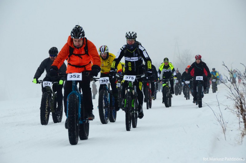 Fat Bike Race Góry Stołowe peleton