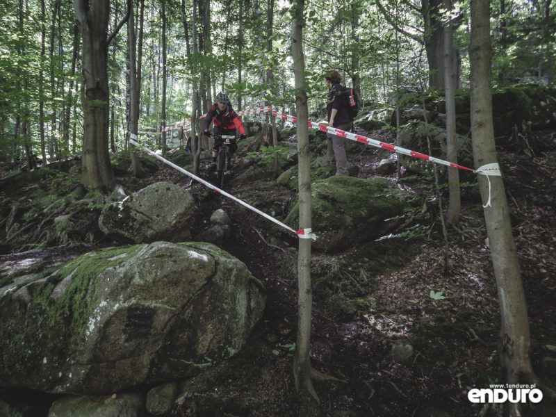 Enduro MTB Series Przesieka 2016 - ścianka