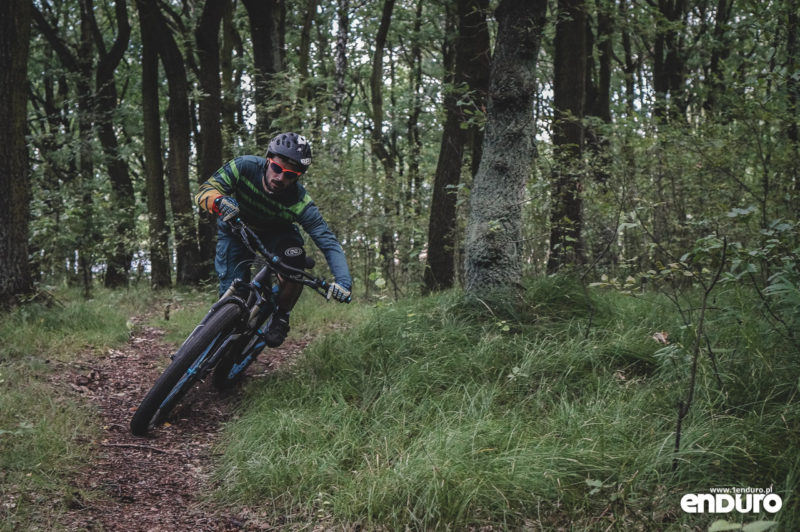 NS Bikes Eccentric Djambo - zakręt płaski