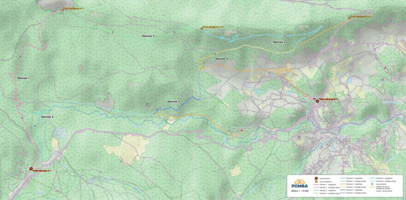 Polskie singletracki 2017-2018: Szklarska Poręba - mapa tras