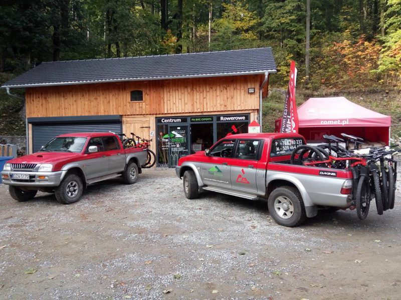 Trasy Enduro Srebrna Góra - transport