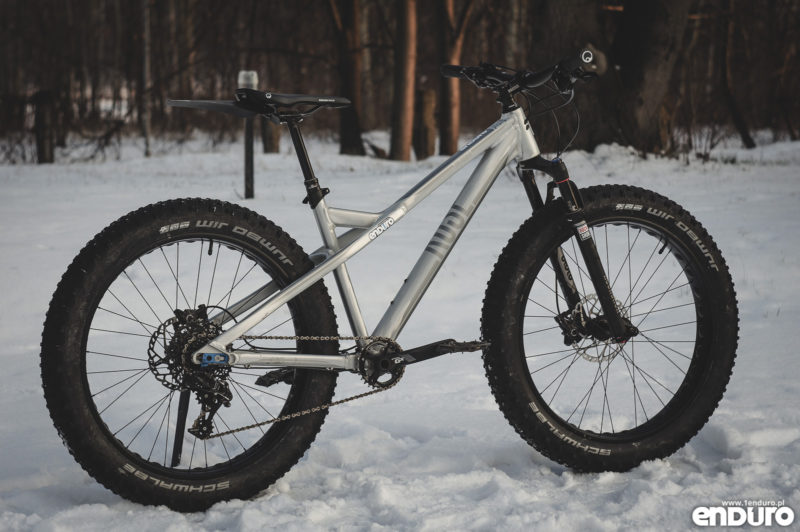 Rose The Tusker - fatbike z amortyzatorem RS Bluto