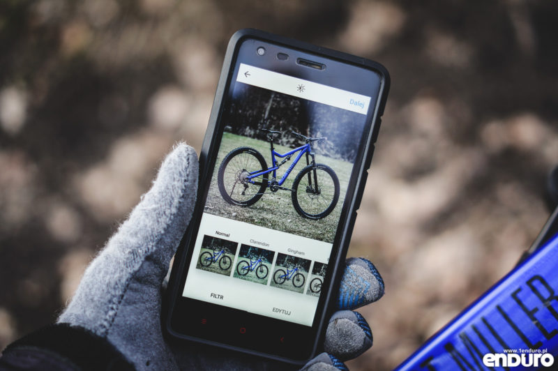 Aplikacje rowerowe na smartfona - Instagram