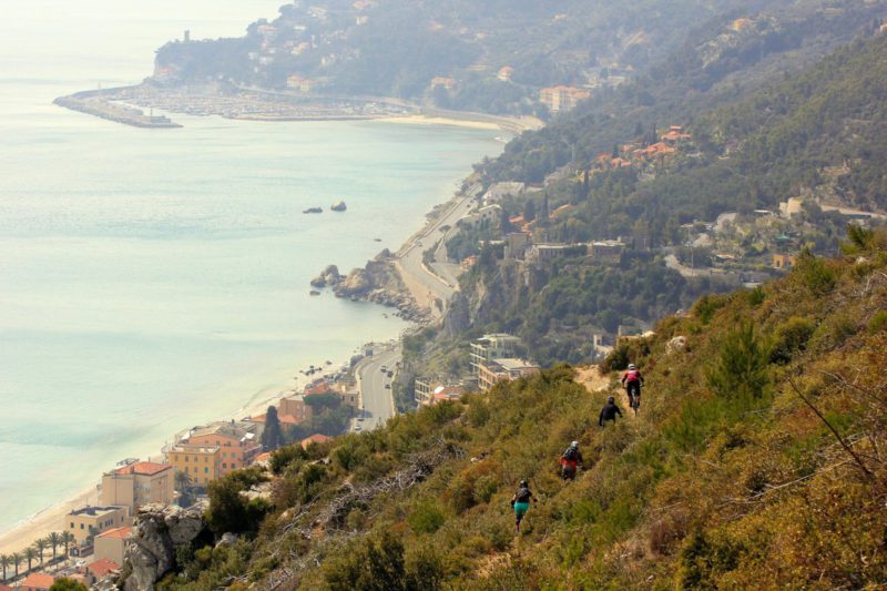 Finale Ligure - trasa enduro MTB singletrack