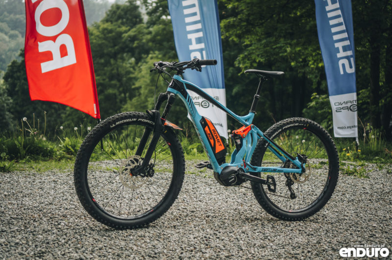Test Shimano STEPS E8000 - e-bike Romet ERE 501