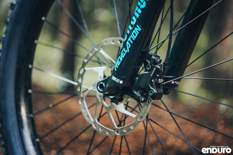 Marin B-17 2 2018 - hamulce Shimano BR-MT500