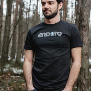 T-shirt 1Enduro Czarny