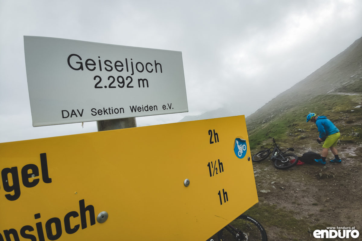 Transalp MTB Tuxerjoch Route