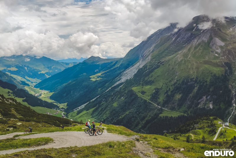 Transalp MTB Tuxerjoch Route