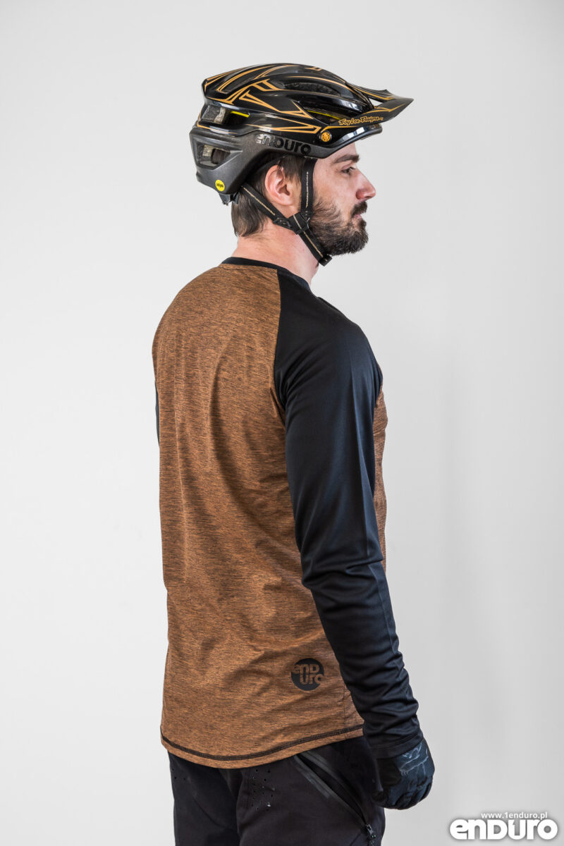 Jersey rowerowy 1Enduro 1NCOGNITO - pomarańczowy