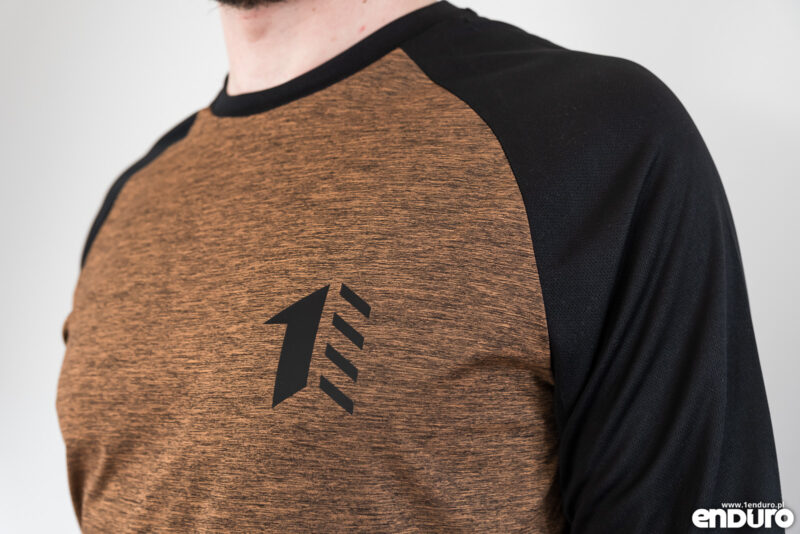 Jersey rowerowy 1Enduro 1NCOGNITO - pomarańczowy